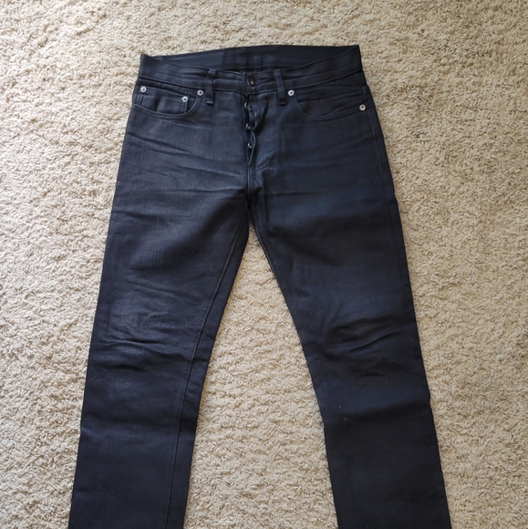 3Sixteen Black Selvedge Denim